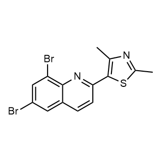 5-(6,8-Dibromoquinolin-2-yl)-2,4-dimethylthiazole|CS-0551588