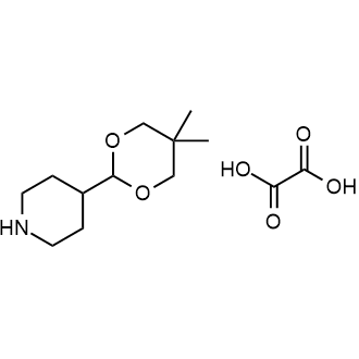 4-(5,5-Dimethyl-1,3-dioxan-2-yl)piperidine oxalate|CS-0551600