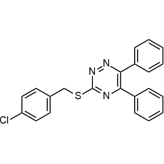 3-((4-Chlorobenzyl)thio)-5,6-diphenyl-1,2,4-triazine|CS-0551615