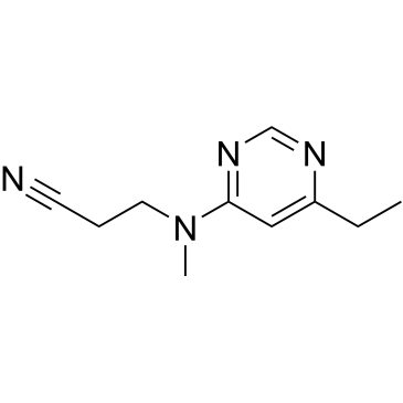 3-((6-Ethylpyrimidin-4-yl)(methyl)amino)propanenitrile|CS-0551625