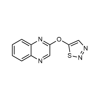 5-(Quinoxalin-2-yloxy)-1,2,3-thiadiazole|CS-0551696