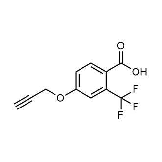 4-(Prop-2-yn-1-yloxy)-2-(trifluoromethyl)benzoic acid|CS-0551884