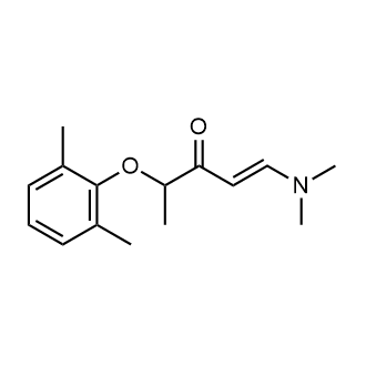 1-(Dimethylamino)-4-(2,6-dimethylphenoxy)pent-1-en-3-one|CS-0551962