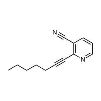 2-(Hept-1-yn-1-yl)nicotinonitrile|CS-0551996