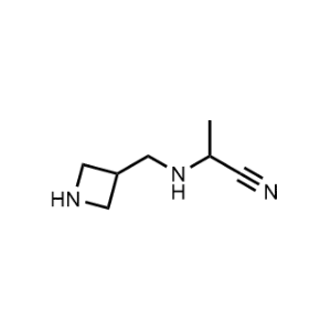 2-((Azetidin-3-ylmethyl)amino)propanenitrile|CS-0552040