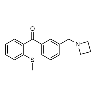 (3-(Azetidin-1-ylmethyl)phenyl)(2-(methylthio)phenyl)methanone|CS-0552067