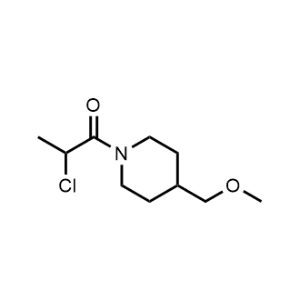 2-Chloro-1-(4-(methoxymethyl)piperidin-1-yl)propan-1-one|CS-0552236