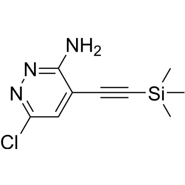 6-Chloro-4-((trimethylsilyl)ethynyl)pyridazin-3-amine|CS-0552241