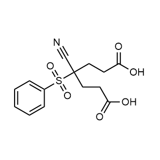 4-Cyano-4-(phenylsulfonyl)heptanedioic acid|CS-0552283