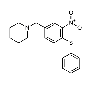 1-(3-Nitro-4-(p-tolylthio)benzyl)piperidine|CS-0552300