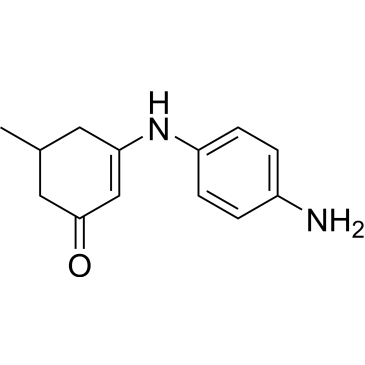 3-((4-Aminophenyl)amino)-5-methylcyclohex-2-en-1-one|CS-0552316