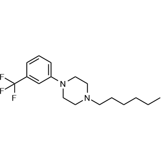1-Hexyl-4-(3-(trifluoromethyl)phenyl)piperazine|CS-0552323
