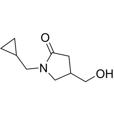 1-(Cyclopropylmethyl)-4-(hydroxymethyl)pyrrolidin-2-one|CS-0552350