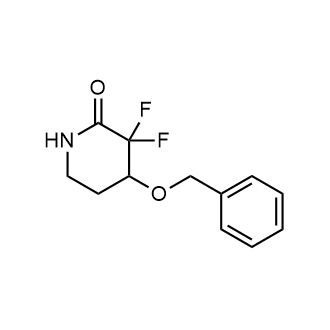 4-(Benzyloxy)-3,3-difluoropiperidin-2-one|CS-0552352