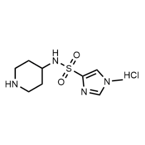 1-Methyl-N-(piperidin-4-yl)-1H-imidazole-4-sulfonamide hydrochloride|CS-0552388