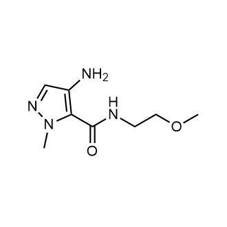 4-Amino-N-(2-methoxyethyl)-1-methyl-1H-pyrazole-5-carboxamide|CS-0552442