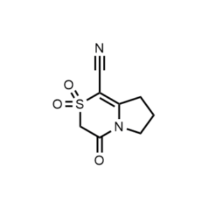 4-Oxo-3,4,7,8-tetrahydro-6H-pyrrolo[2,1-c][1,4]thiazine-1-carbonitrile 2,2-dioxide|CS-0552506