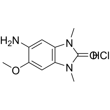 5-Amino-6-methoxy-1,3-dimethyl-1,3-dihydro-2H-benzo[d]imidazol-2-one hydrochloride|CS-0552567