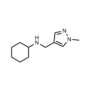 N-((1-methyl-1H-pyrazol-4-yl)methyl)cyclohexanamine|CS-0552614