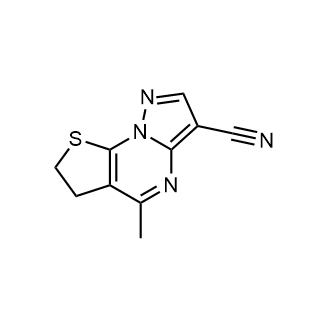 5-Methyl-6,7-dihydropyrazolo[1,5-a]thieno[3,2-e]pyrimidine-3-carbonitrile|CS-0552785