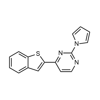 4-(Benzo[b]thiophen-2-yl)-2-(1H-pyrrol-1-yl)pyrimidine|CS-0552825