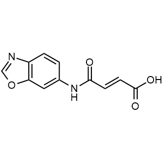 (E)-4-(benzo[d]oxazol-6-ylamino)-4-oxobut-2-enoic acid|CS-0552827