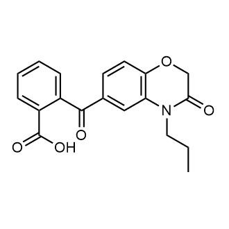 2-(3-Oxo-4-propyl-3,4-dihydro-2H-benzo[b][1,4]oxazine-6-carbonyl)benzoic acid|CS-0552912