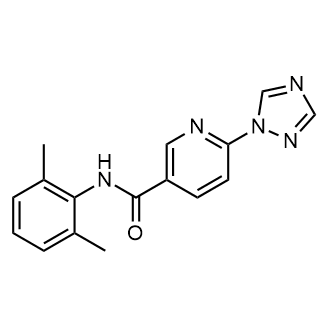 N-(2,6-dimethylphenyl)-6-(1H-1,2,4-triazol-1-yl)nicotinamide|CS-0552926
