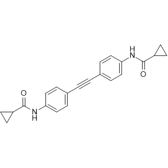 N,N'-(ethyne-1,2-diylbis(4,1-phenylene))dicyclopropanecarboxamide|CS-0553070