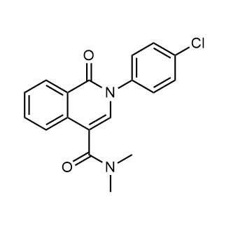 2-(4-Chlorophenyl)-N,N-dimethyl-1-oxo-1,2-dihydroisoquinoline-4-carboxamide|CS-0553137