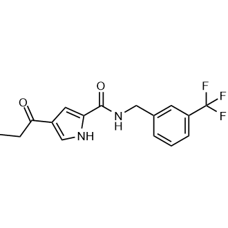 4-Propionyl-N-(3-(trifluoromethyl)benzyl)-1H-pyrrole-2-carboxamide|CS-0553180
