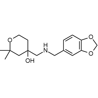 4-(((Benzo[d][1,3]dioxol-5-ylmethyl)amino)methyl)-2,2-dimethyltetrahydro-2H-pyran-4-ol|CS-0553252