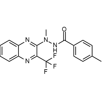 N',4-dimethyl-N'-(3-(trifluoromethyl)quinoxalin-2-yl)benzohydrazide|CS-0553269