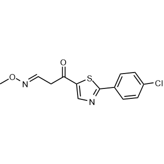 (E)-3-(2-(4-chlorophenyl)thiazol-5-yl)-3-oxopropanal O-methyl oxime|CS-0553275