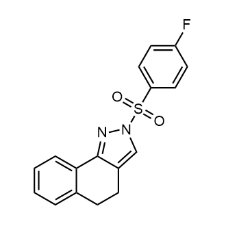 2-((4-Fluorophenyl)sulfonyl)-4,5-dihydro-2H-benzo[g]indazole|CS-0553296