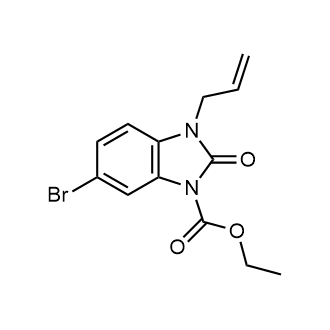 Ethyl 3-allyl-6-bromo-2-oxo-2,3-dihydro-1H-benzo[d]imidazole-1-carboxylate|CS-0553314