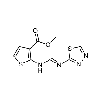 Methyl (E)-2-(N'-(1,3,4-thiadiazol-2-yl)formimidamido)thiophene-3-carboxylate|CS-0553340