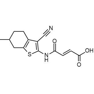(E)-4-((3-cyano-6-methyl-4,5,6,7-tetrahydrobenzo[b]thiophen-2-yl)amino)-4-oxobut-2-enoic acid|CS-0553436