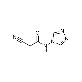 2-Cyano-N-(4H-1,2,4-triazol-4-yl)acetamide|CS-0553494