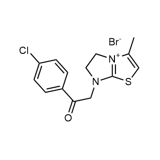 7-(2-(4-Chlorophenyl)-2-oxoethyl)-3-methyl-6,7-dihydro-5H-imidazo[2,1-b]thiazol-4-ium bromide|CS-0553496