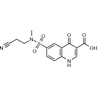 6-(N-(2-cyanoethyl)-N-methylsulfamoyl)-4-oxo-1,4-dihydroquinoline-3-carboxylic acid|CS-0553499