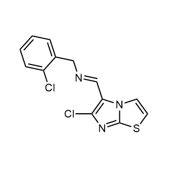 N-(2-chlorobenzyl)-1-(6-chloroimidazo[2,1-b]thiazol-5-yl)methanimine|CS-0553587