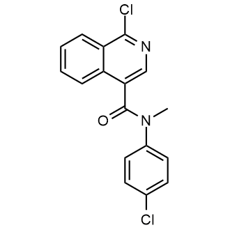 1-Chloro-N-(4-chlorophenyl)-N-methylisoquinoline-4-carboxamide|CS-0553590
