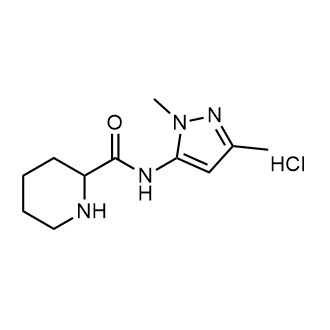 N-(1,3-dimethyl-1H-pyrazol-5-yl)piperidine-2-carboxamide hydrochloride|CS-0553627