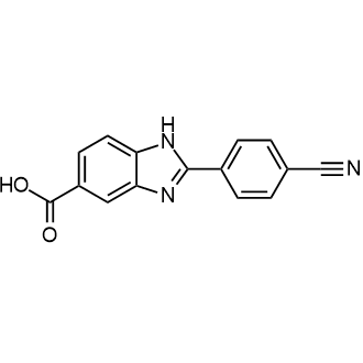 2-(4-Cyanophenyl)-1H-benzo[d]imidazole-5-carboxylic acid|CS-0553664