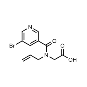 N-allyl-N-(5-bromonicotinoyl)glycine|CS-0553723