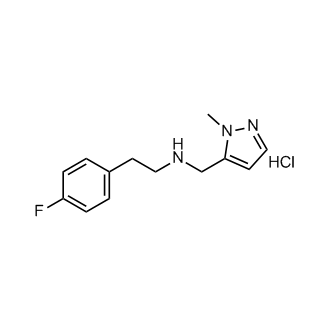 2-(4-Fluorophenyl)-N-((1-methyl-1H-pyrazol-5-yl)methyl)ethan-1-amine hydrochloride|CS-0553772
