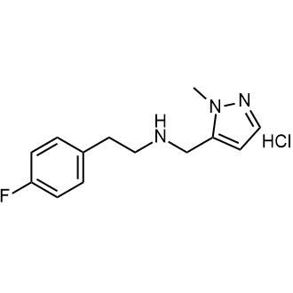 2-(4-Fluorophenyl)-N-((1-methyl-1H-pyrazol-5-yl)methyl)ethan-1-amine hydrochloride|CS-0553772