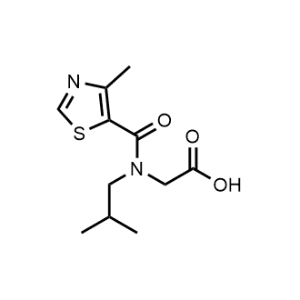 N-isobutyl-N-(4-methylthiazole-5-carbonyl)glycine|CS-0553790