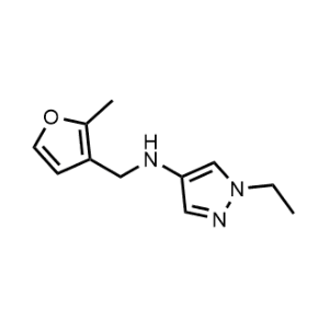 1-Ethyl-N-((2-methylfuran-3-yl)methyl)-1H-pyrazol-4-amine|CS-0553797